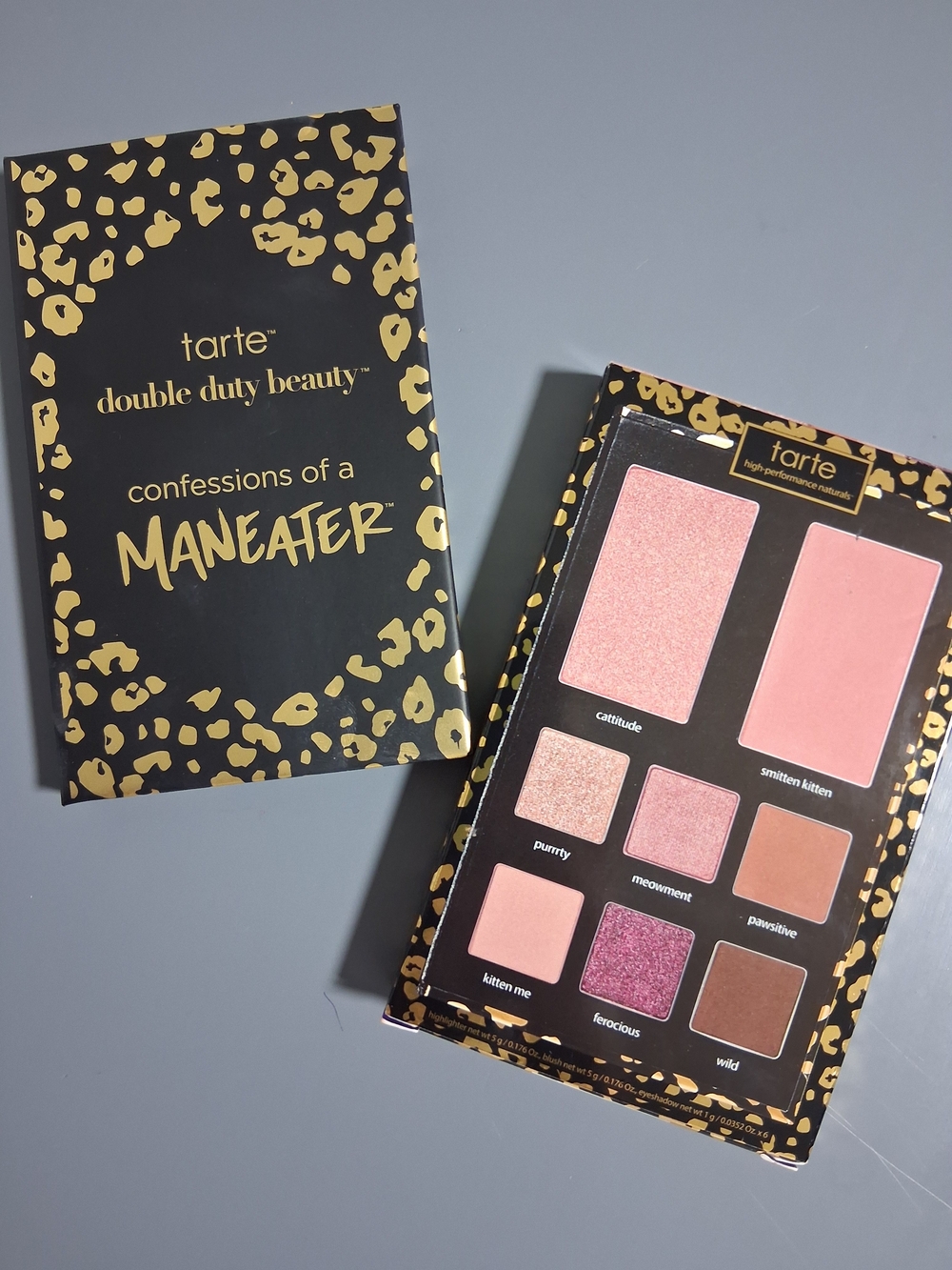 tarte Double Duty Beauty Confessions Of A Maneater Eye & Cheek Palette